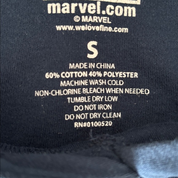 Mighty Fine Captain America Winter Solider Marvel Hooded Sleeveless Dress Size S - Picture 8 of 8